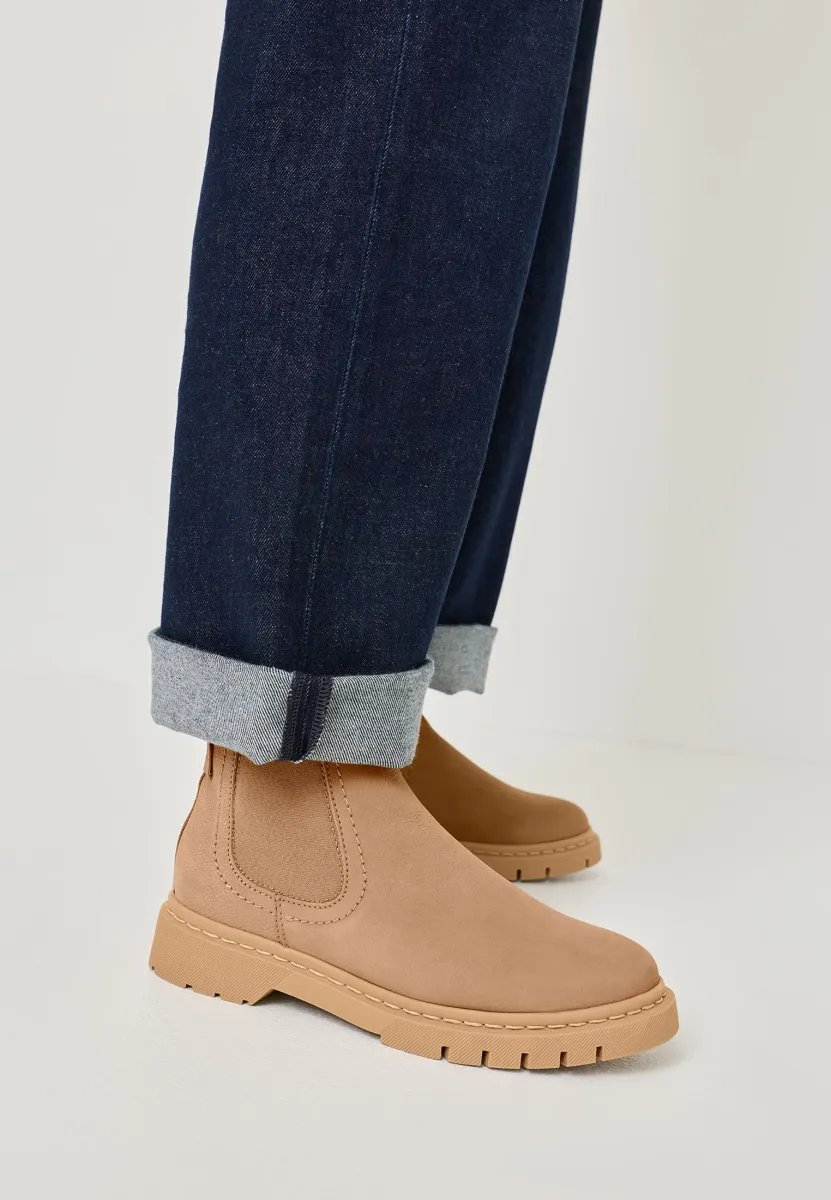 ELEGANTE MIT REMOVABLE SOCK - Ankle Boot - beige