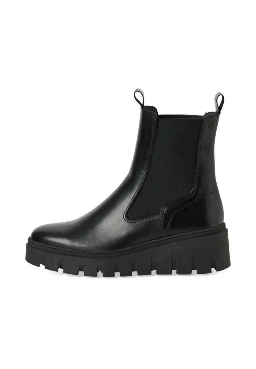 ELEGANTE MIT TOUCH-IT - Keilstiefelette - black