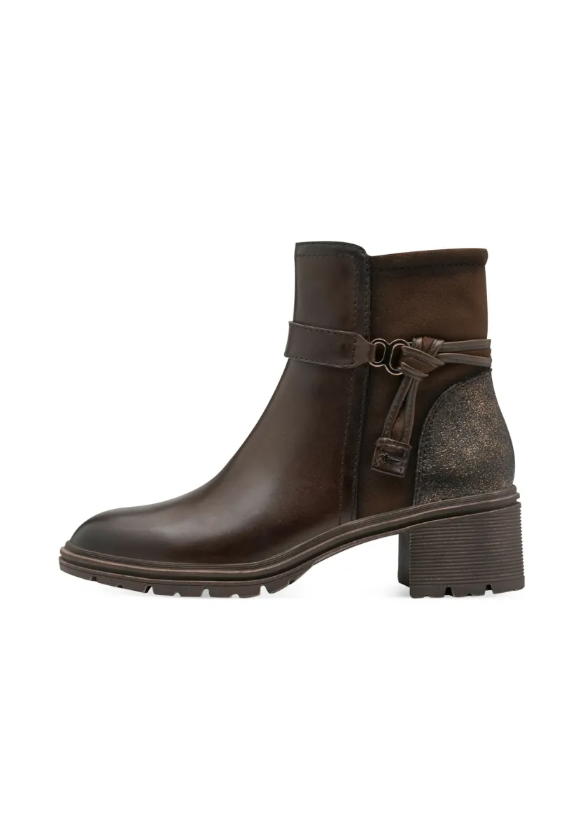 ELEGANTE MIT TOUCH-IT - Stiefelette - mocca