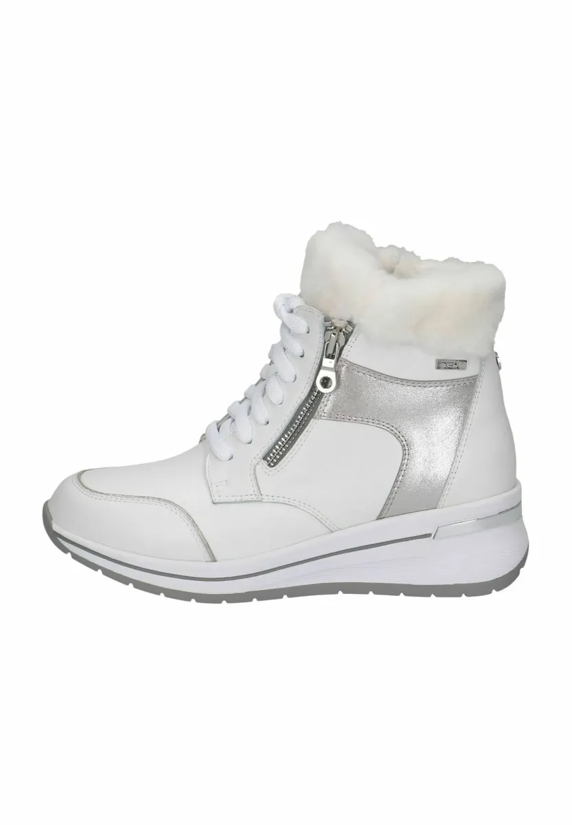 ELEGANTE WARM GEFÜTTERTMIT CAP AIRMOT FB - Snowboot/Winterstiefel - white comb