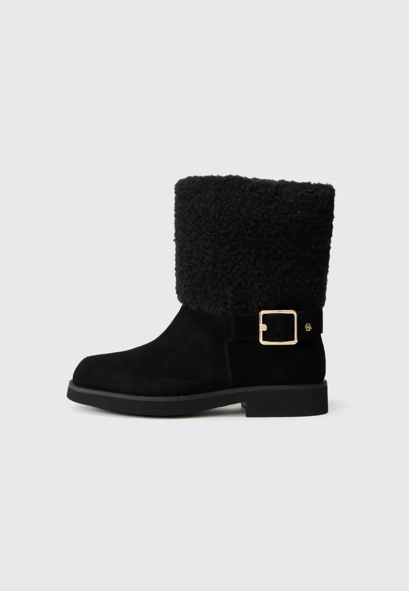 ELERI - Cowboy-/Bikerstiefelette - black