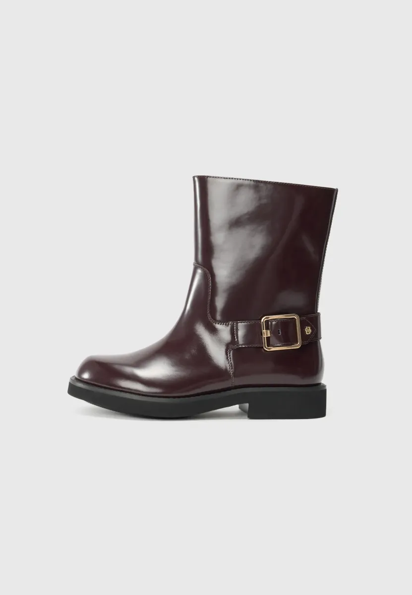 ELERI - Cowboy-/Bikerstiefelette - open purple