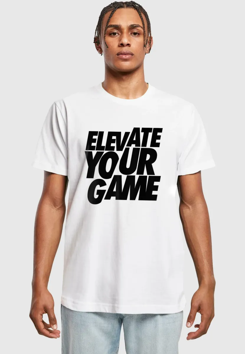 ELEVATE YOUR GAME - T-Shirt print - white