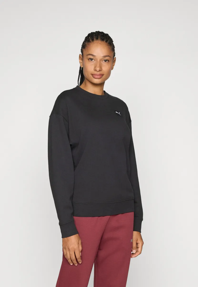 ELEVATED COMFORT CREW - Sweatshirt - black