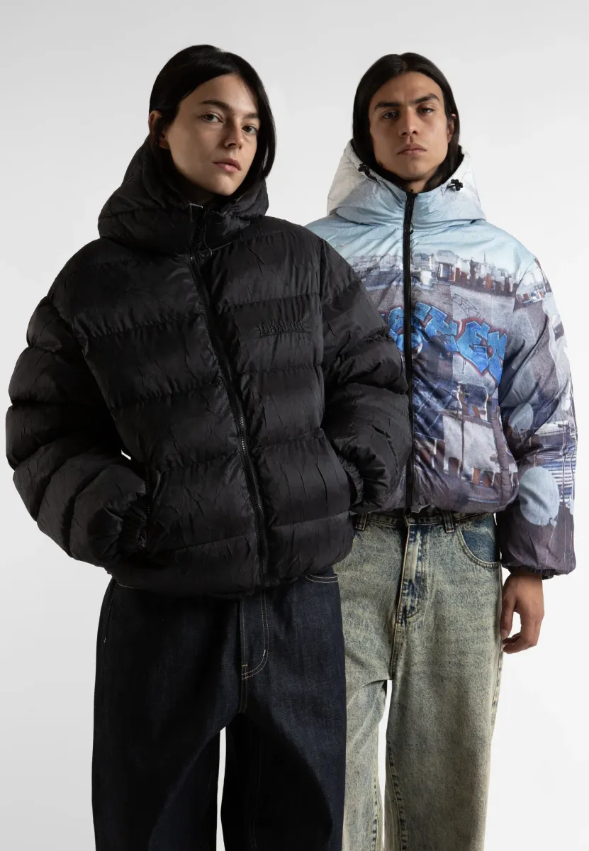 ELEVATION PUFFER JACKET UNISEX - Winterjacke - black/multi
