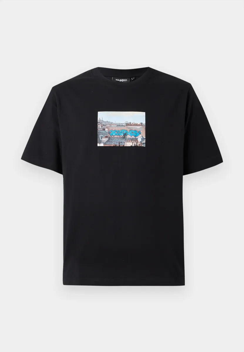 ELEVATION UNISEX - T-Shirt print - black