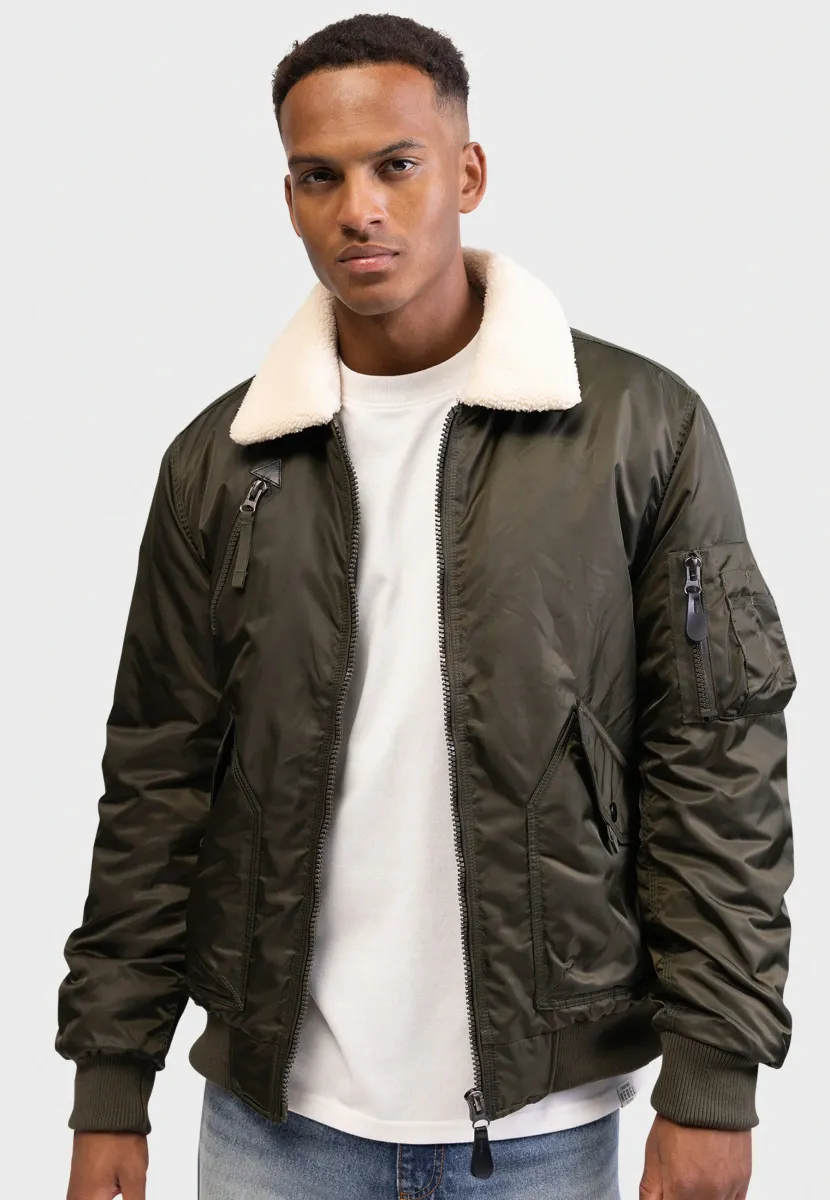 ELIAS - Bomberjacke - green