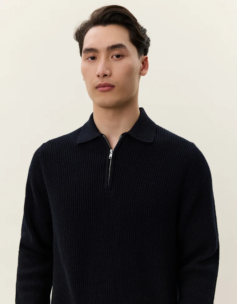 ELINOR - Strickpullover - black