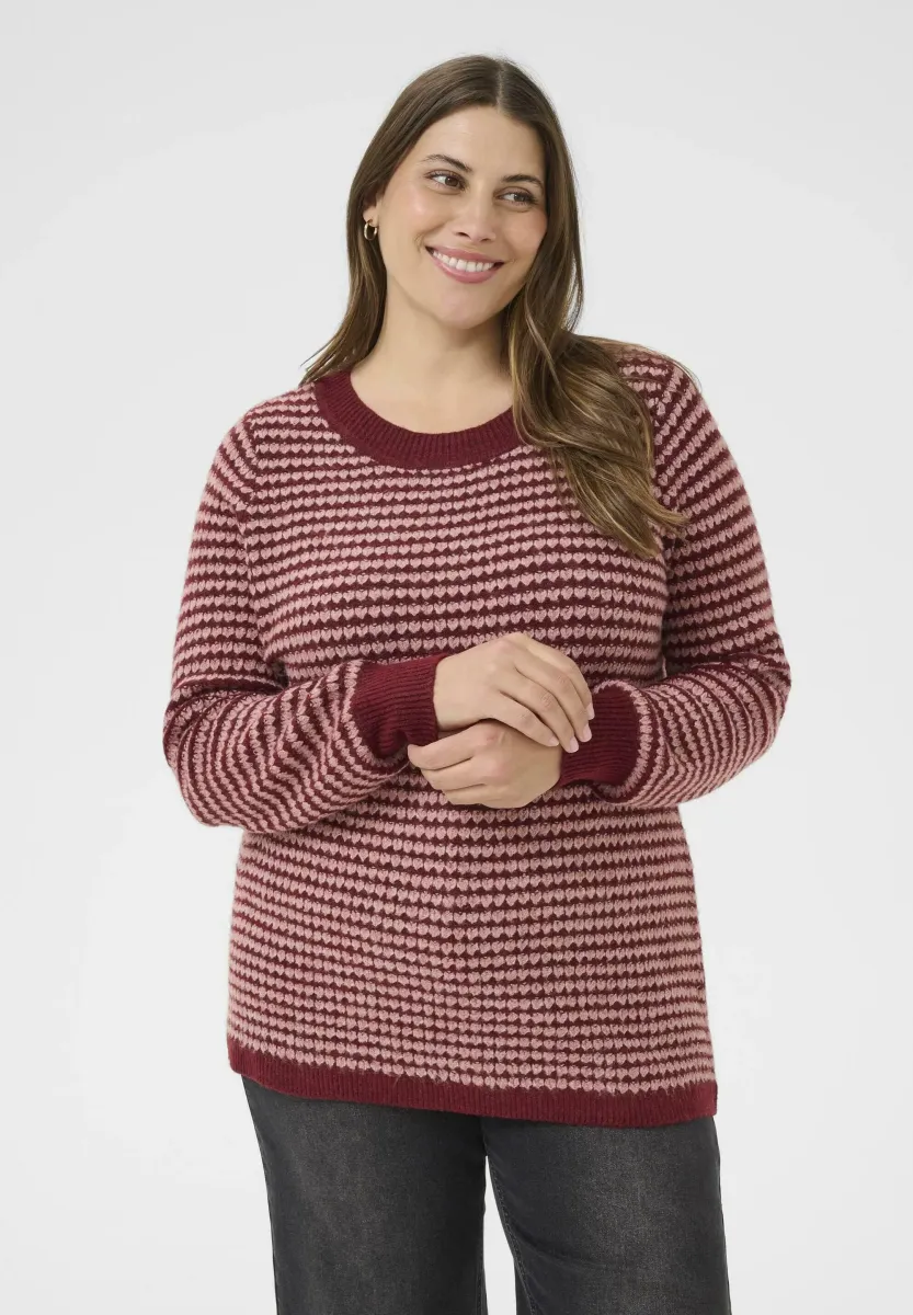 ELIONA - Strickpullover - windsor lig mahogany structure