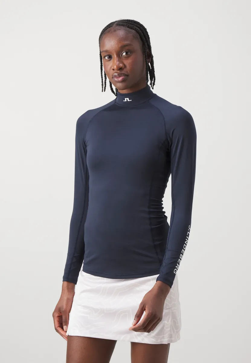 ELLA COMPRESSION  - Langarmshirt -  navy