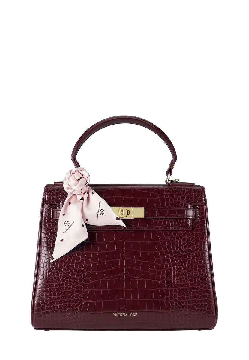 ELLA - Handtasche - bordeaux