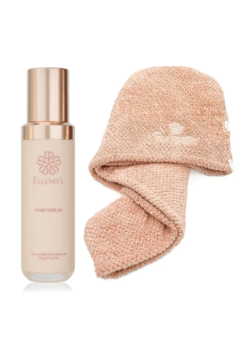 ELLENITY HAIR GROWTH ELIXIR HAIR WRAP SET - Haarset - transparent