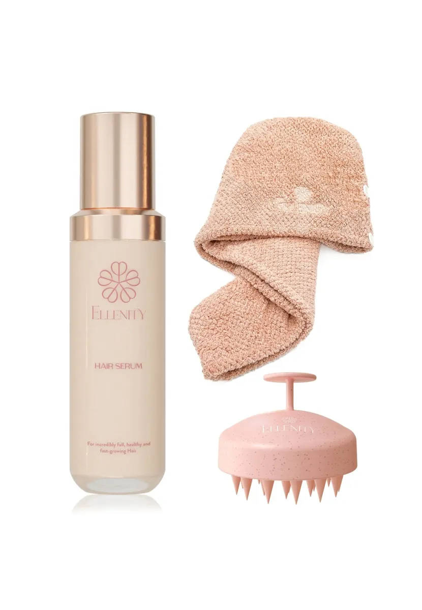 ELLENITY HAIR GROWTH ELIXIR LUXE SET - Haarset - transparent