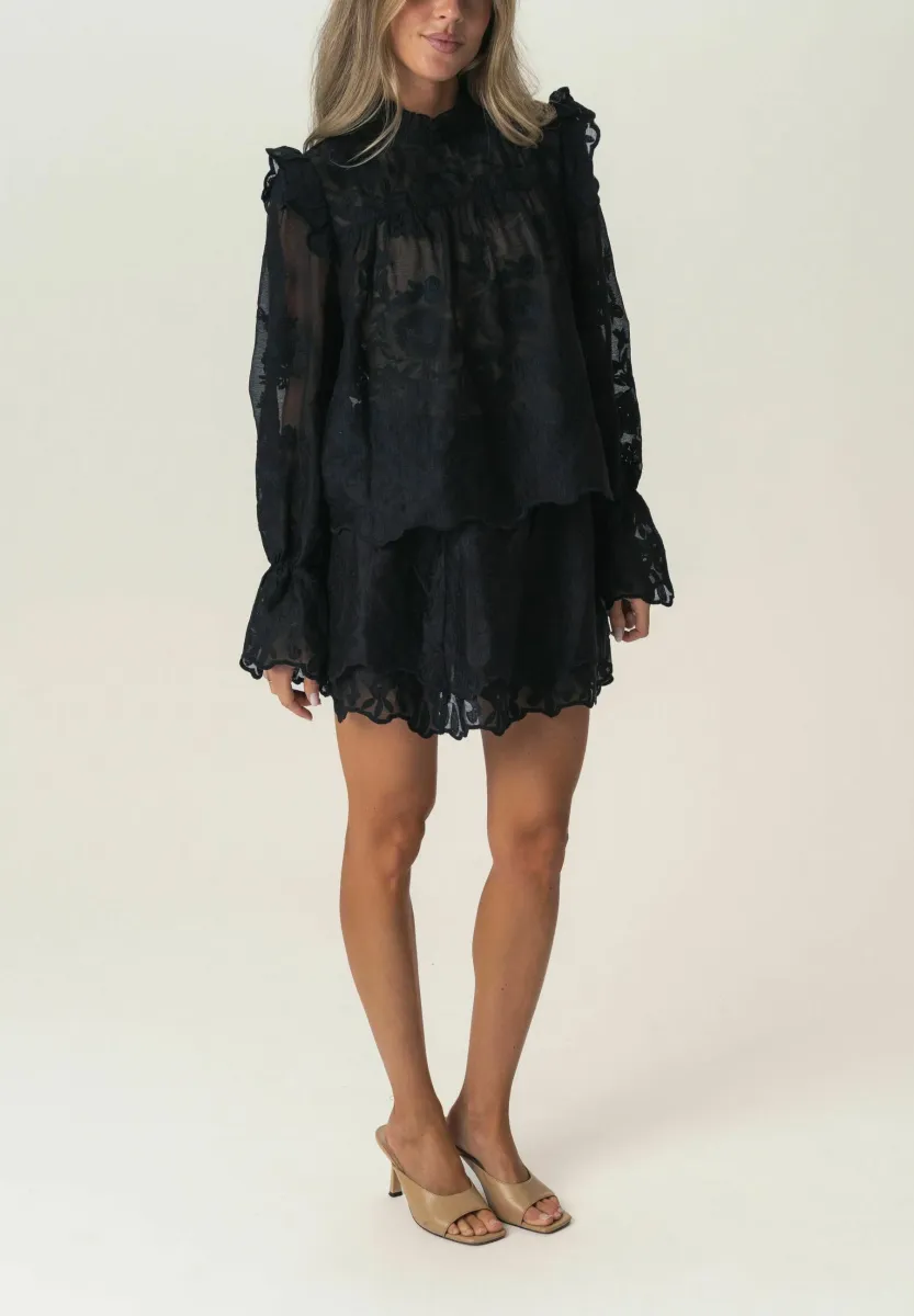 ELLINORIC - Bluse - black