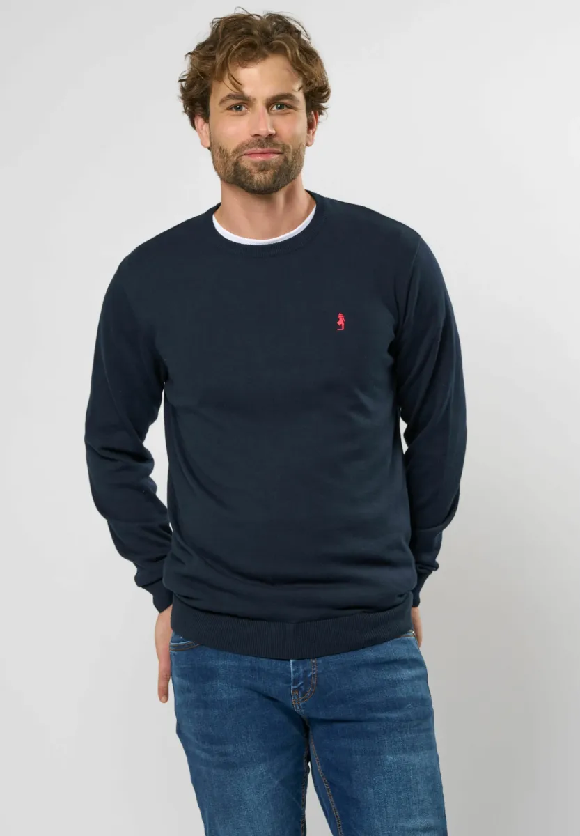ELLISON - Strickpullover - dark sapphire