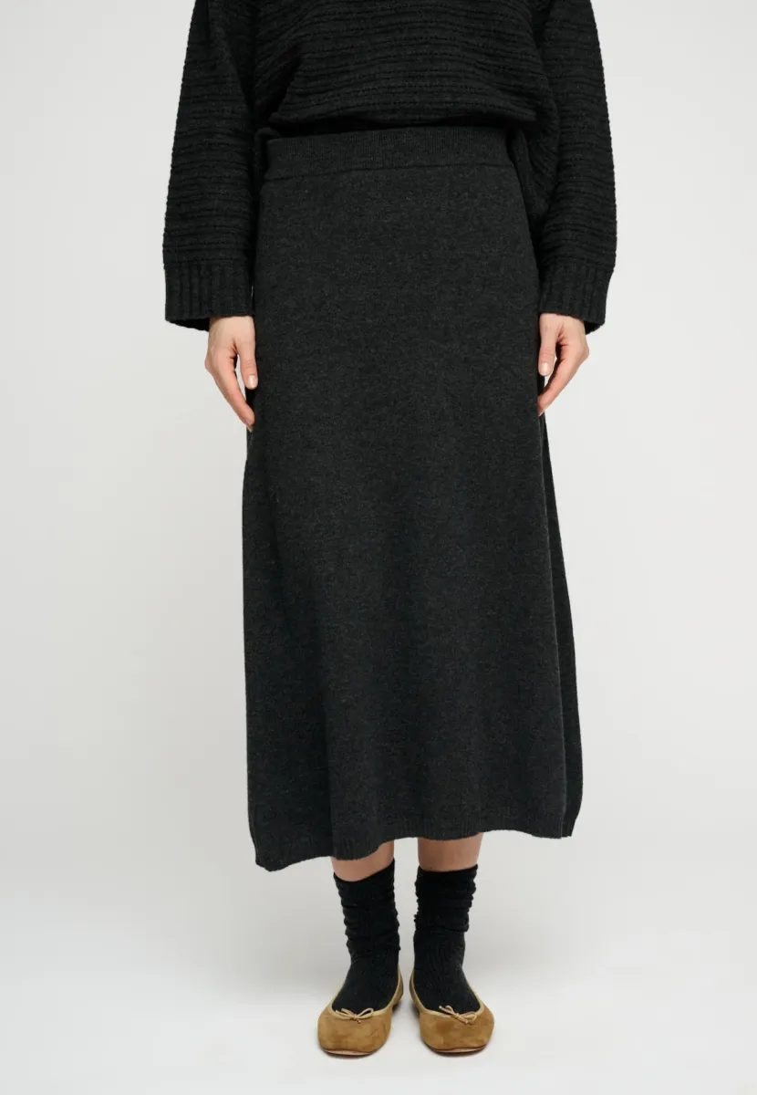 ELMA   - A-Linien-Rock - charcoal melange