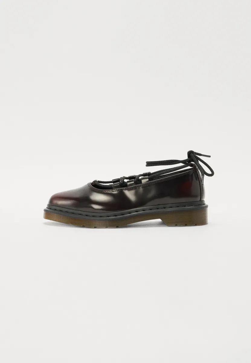 ELPHIE LACE UP - Klassischer Ballerina - cherry red arcadia