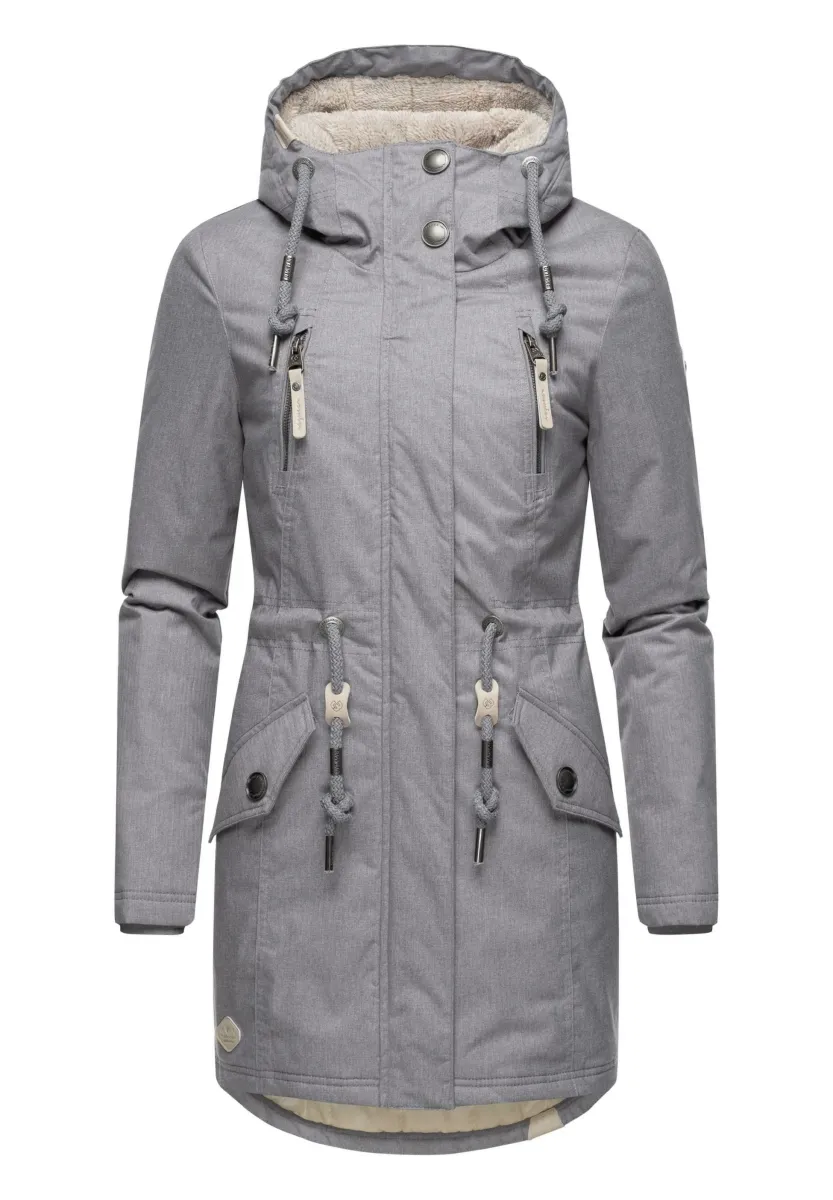 ELSIE MELANGE - Parka - grey
