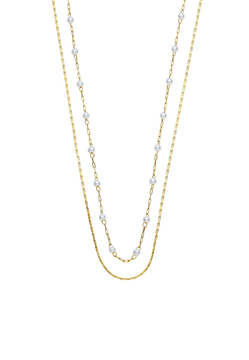 ELULA  - Halskette - goldfarbend