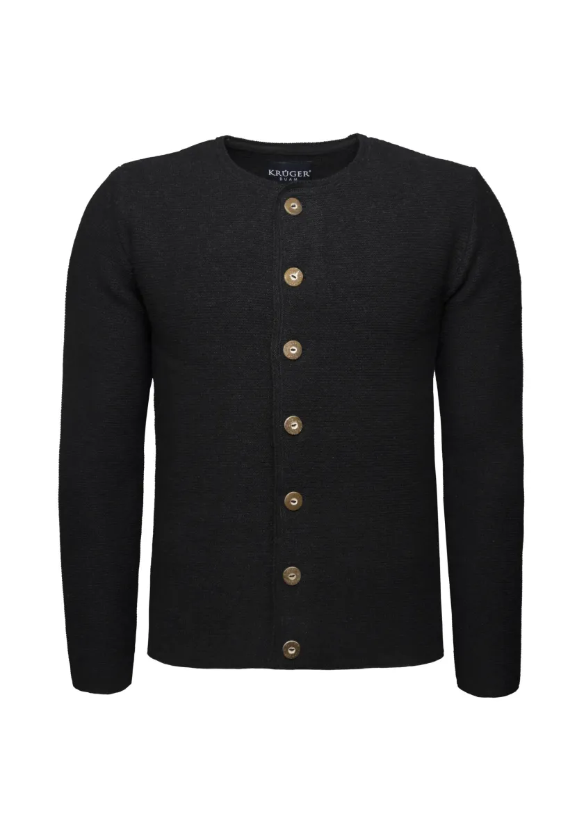 EMANUEL K - Strickjacke - schwarz