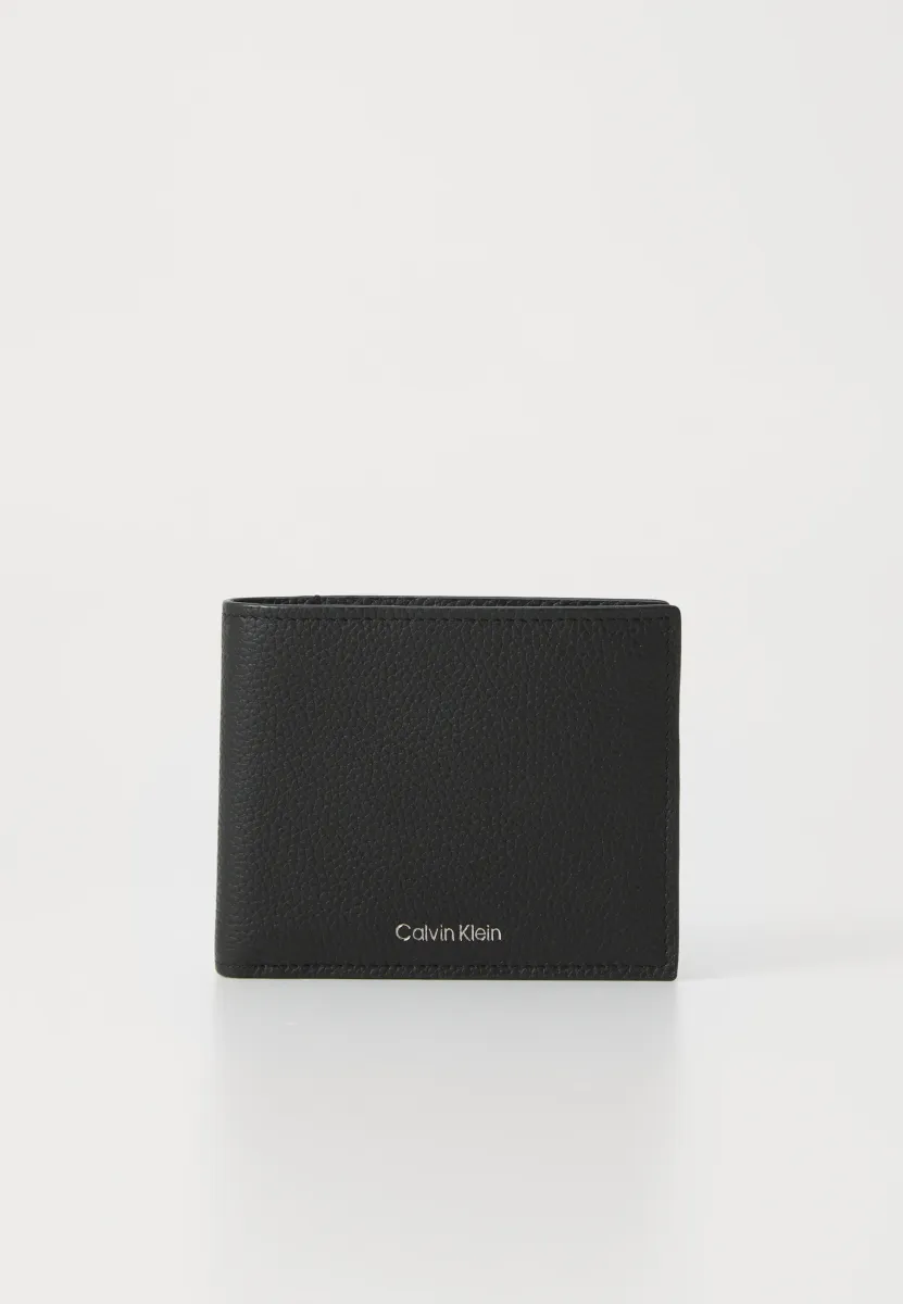 EMBOSS BILL FOLD COIN - Geldbörse - black