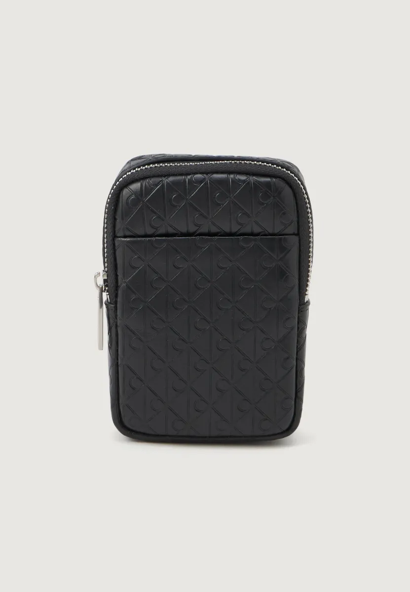 EMBOSSED EMBLEM BAG TAG UNISEX - Geldbörse - black