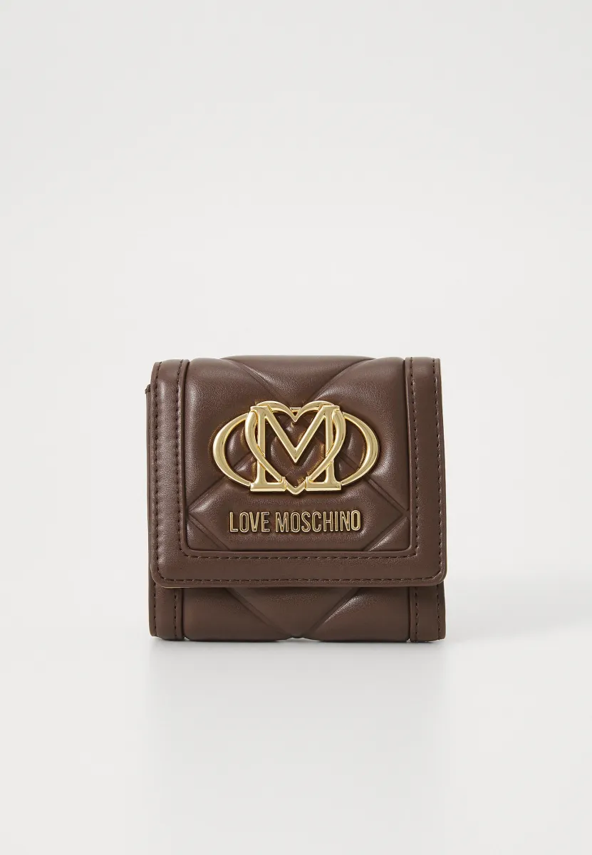 EMBOSSED - Geldbörse - chocolate