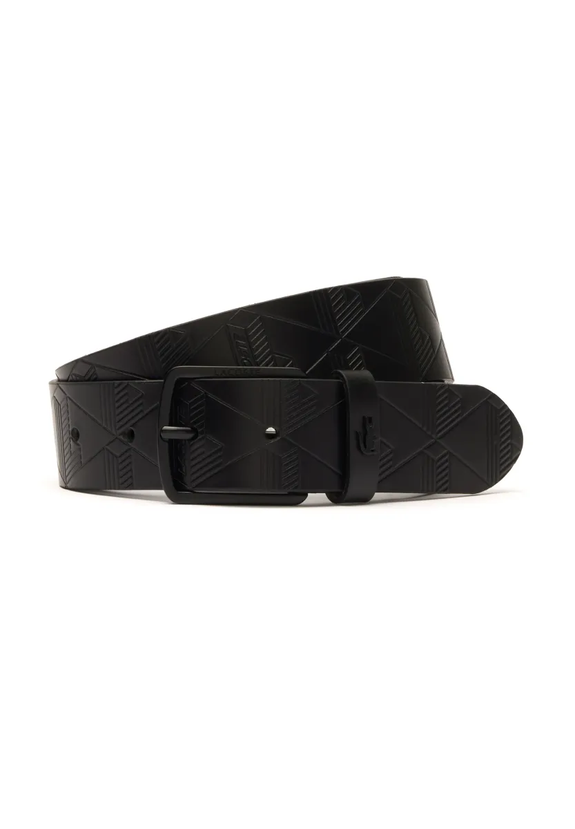 EMBOSSED MONOGRAM - Gürtel - noir