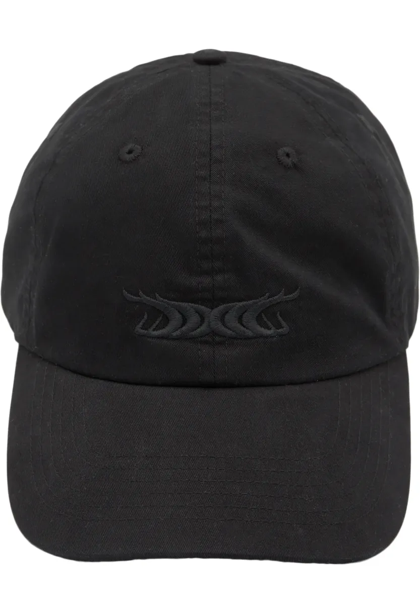 EMBROIDERED - Cap - black