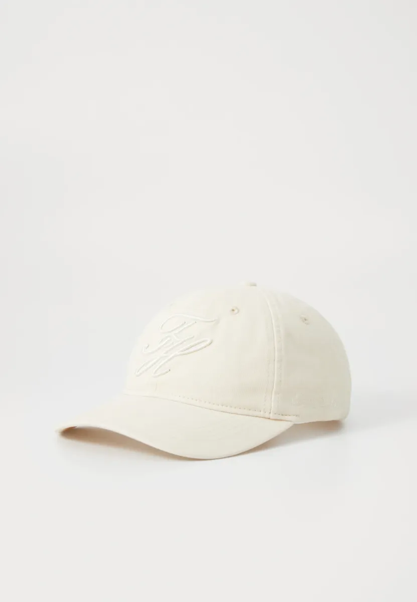 EMBROIDERED  - Cap - oat milk