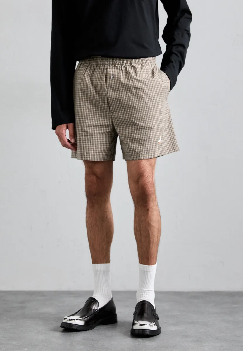 EMBROIDERED GOOSE - Shorts - multi beige