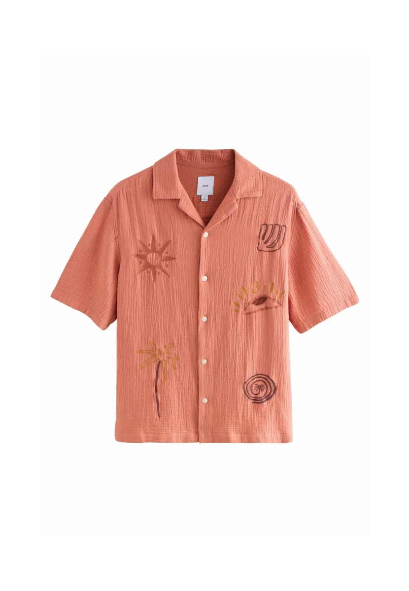 EMBROIDERED  - Hemd - ecru