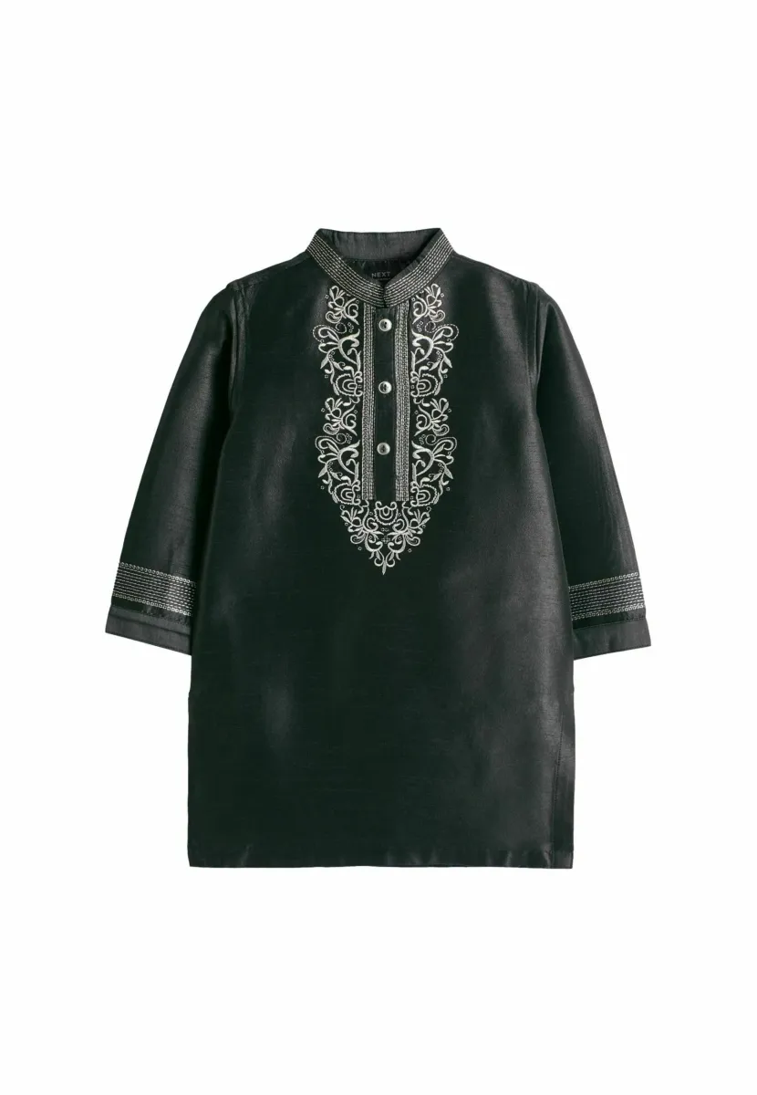 EMBROIDERED - REGULAR FIT - Hemd - black