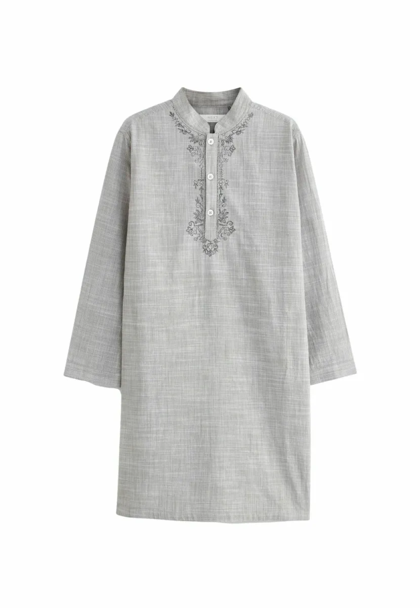 EMBROIDERED - REGULAR FIT - Hemd - grey