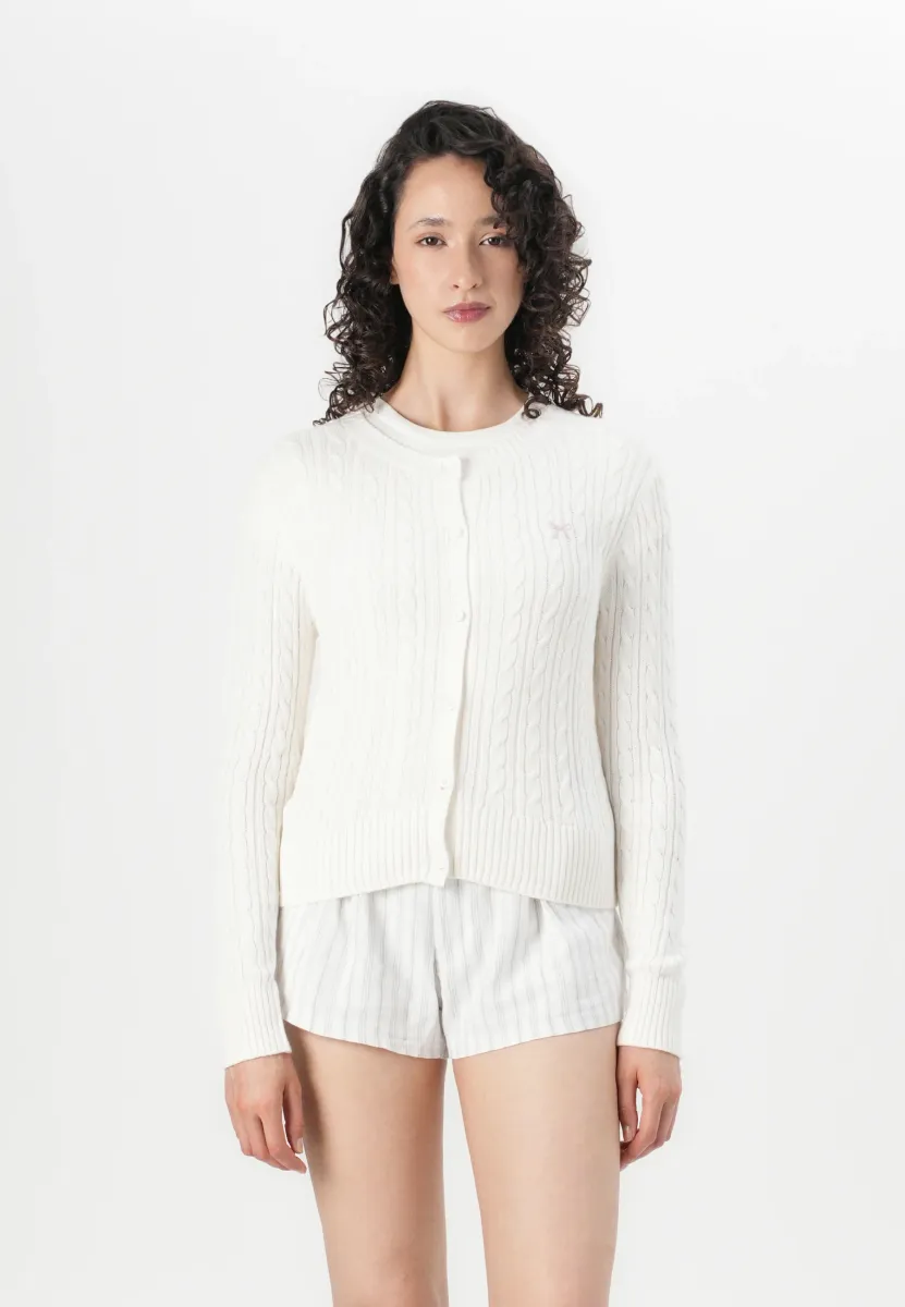 EMEA  - Strickjacke - white