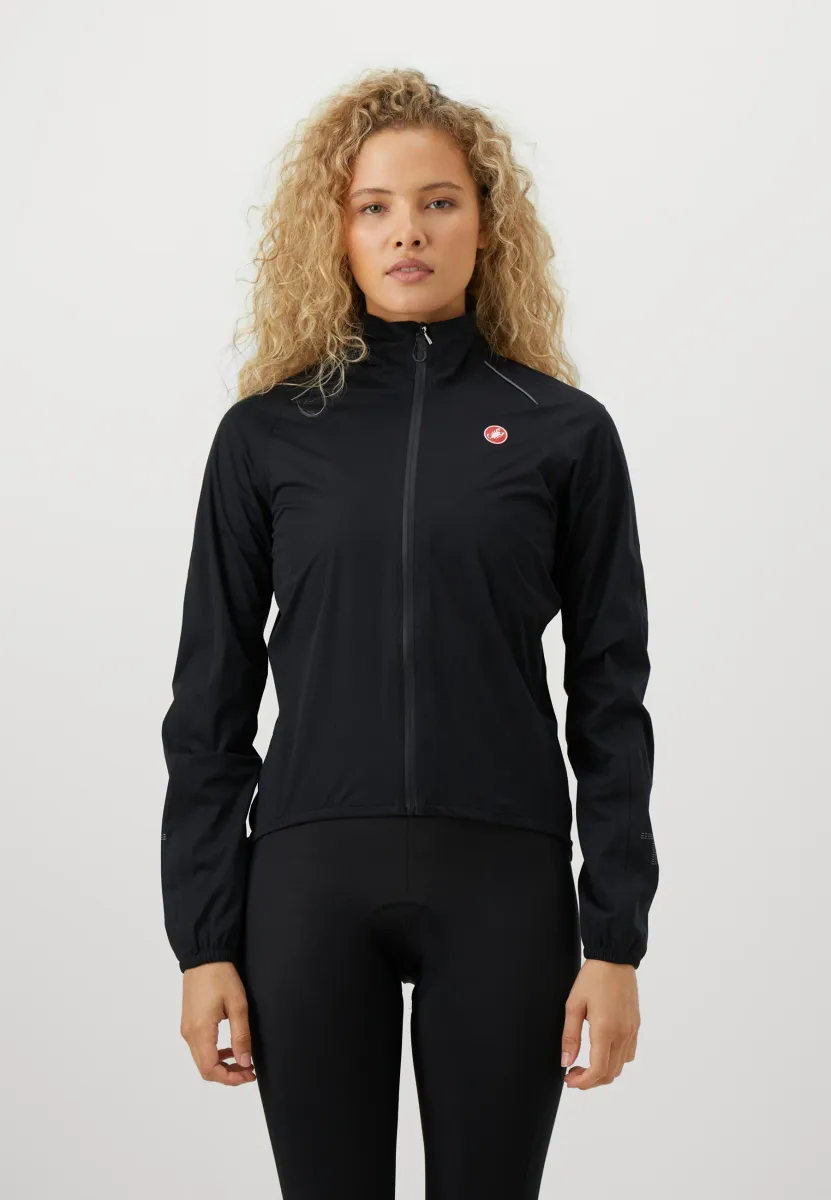 EMERGENCY RAIN JACKET - Fahrradjacke - light black