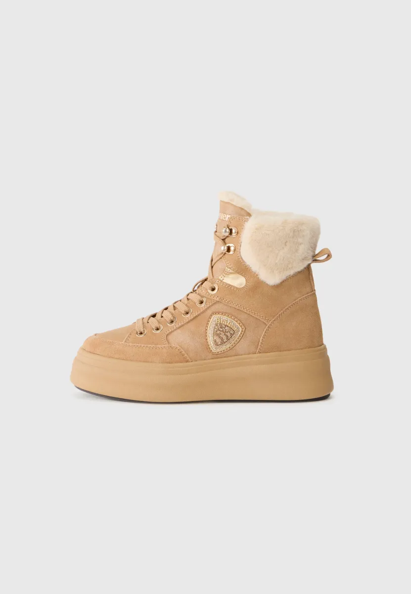 EMERY - Snowboot/Winterstiefel - beige