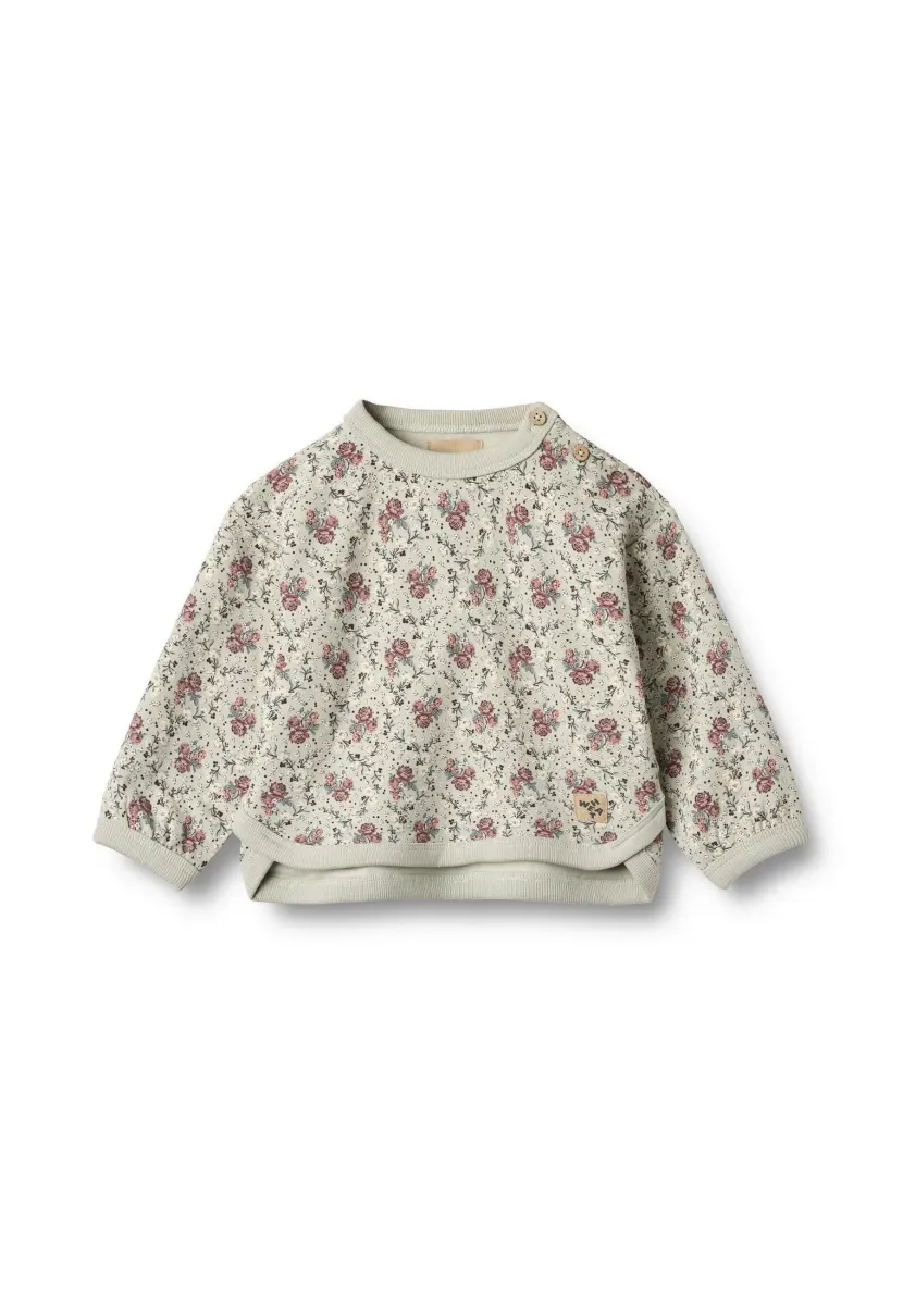 EMERY - Sweatshirt - slightly green flowers