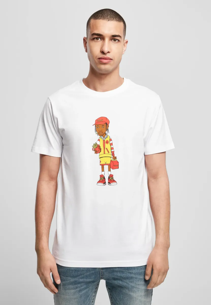 EMPLOYEE - T-Shirt print - white