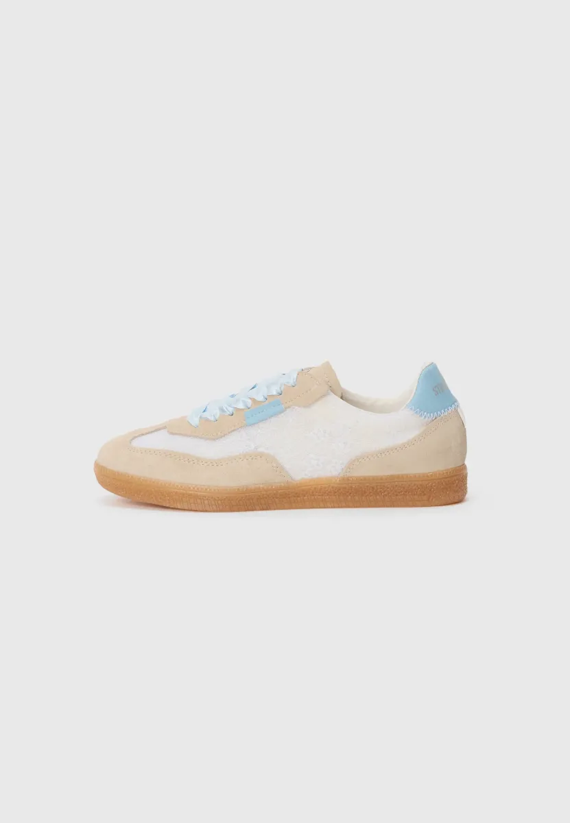 EMPORIA - Sneaker low - ivory/blue