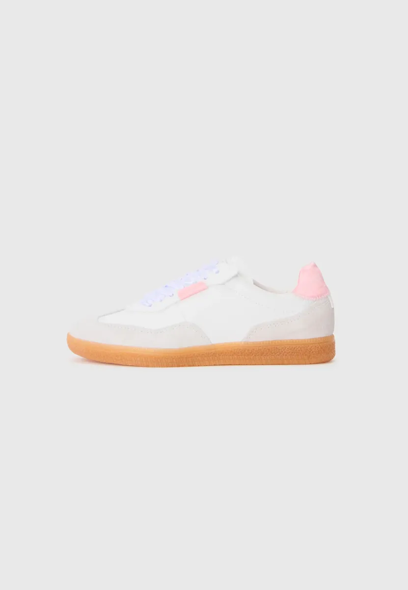 EMPORIA - Sneaker low - white/pink