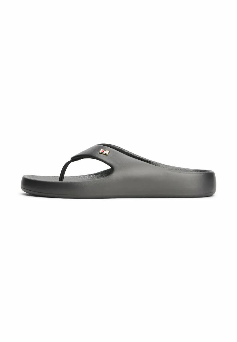 ENAMEL FLAG CONTOURED - Bade-Zehentrenner - pearlized grey