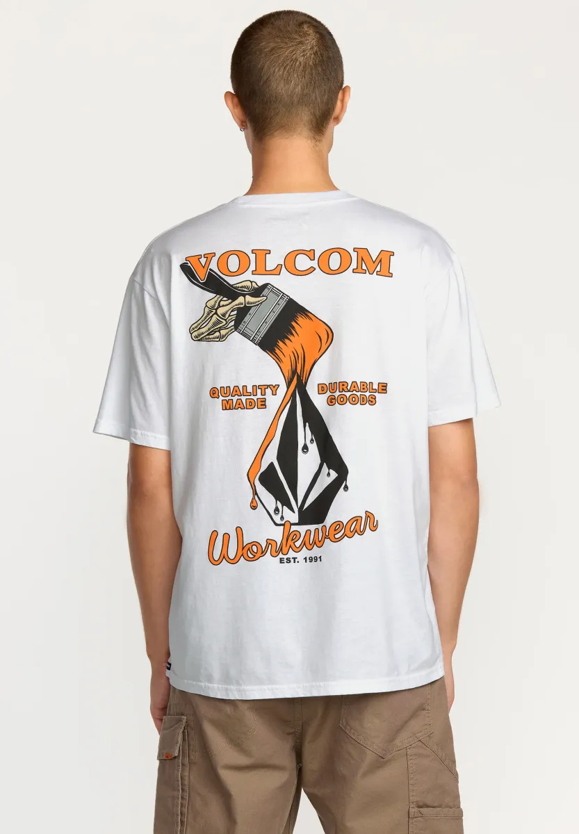 ENAMEL - T-Shirt print - white