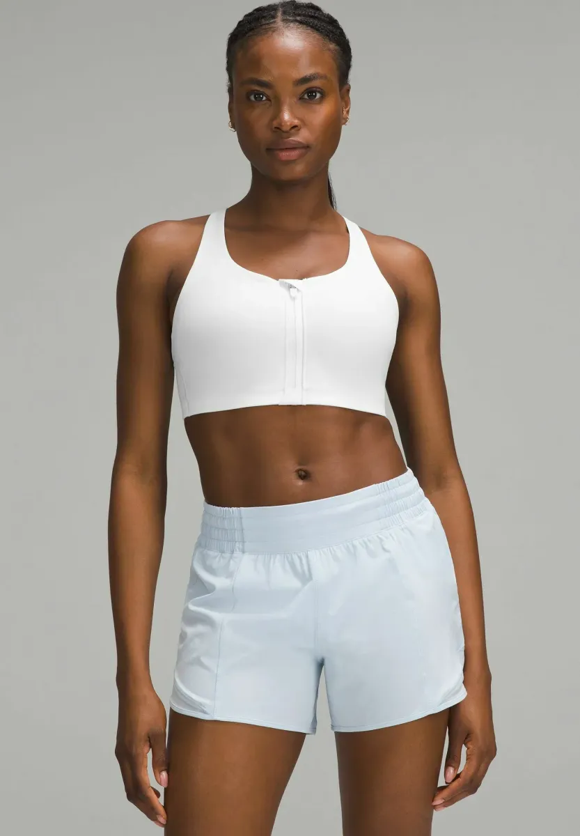 ENERGY ZIP - Sport-BH mit starker Stützkraft - white
