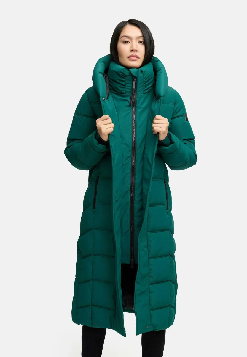 ENGELSFEDER - Wintermantel - evergreen