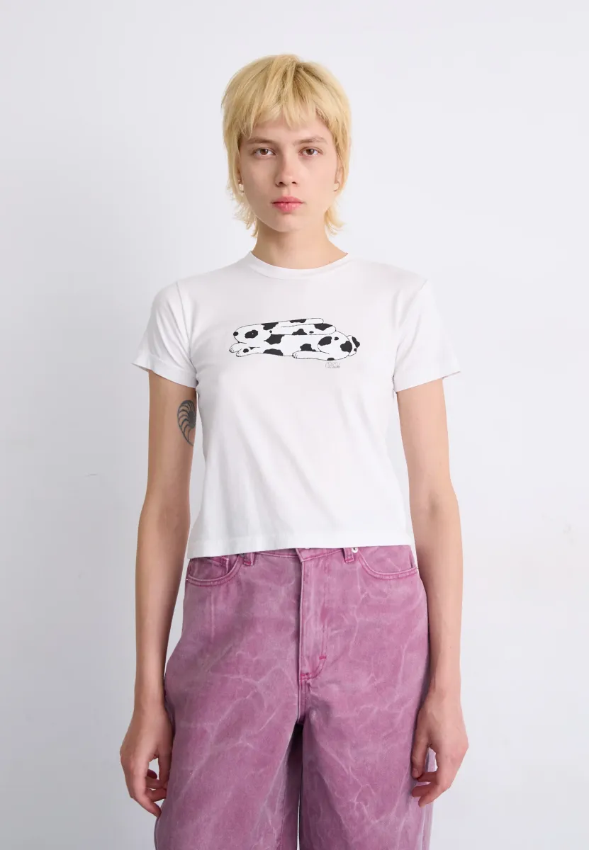 ENGLISH SPOT BUNNY - T-Shirt print - white