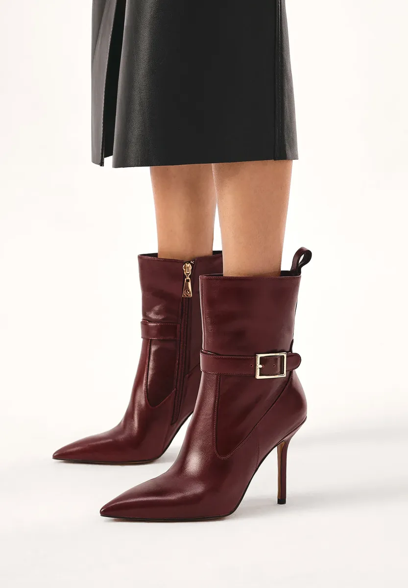 ENRICA - Stiefelette - bordeaux