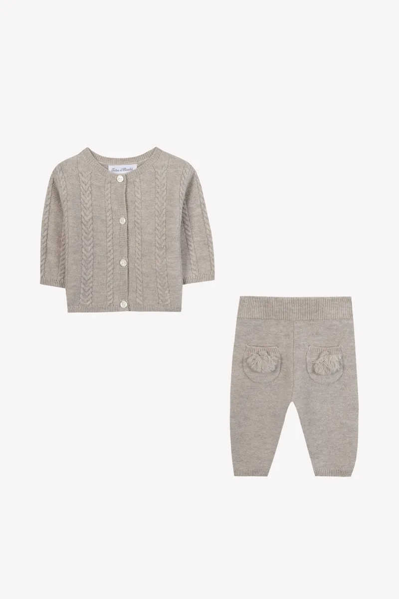 ENSEMBLELONG UNISEX - Jogginghose - moka
