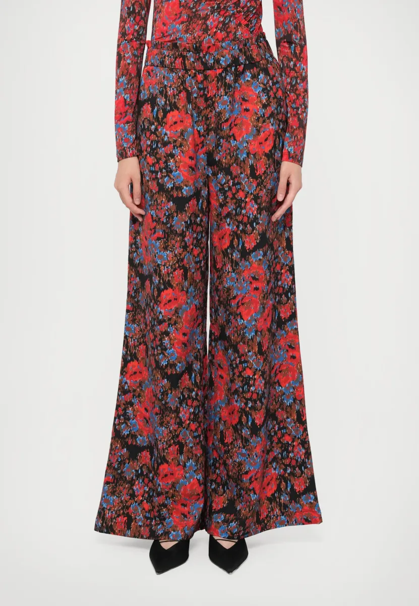 ERICA - Stoffhose - scarlet red