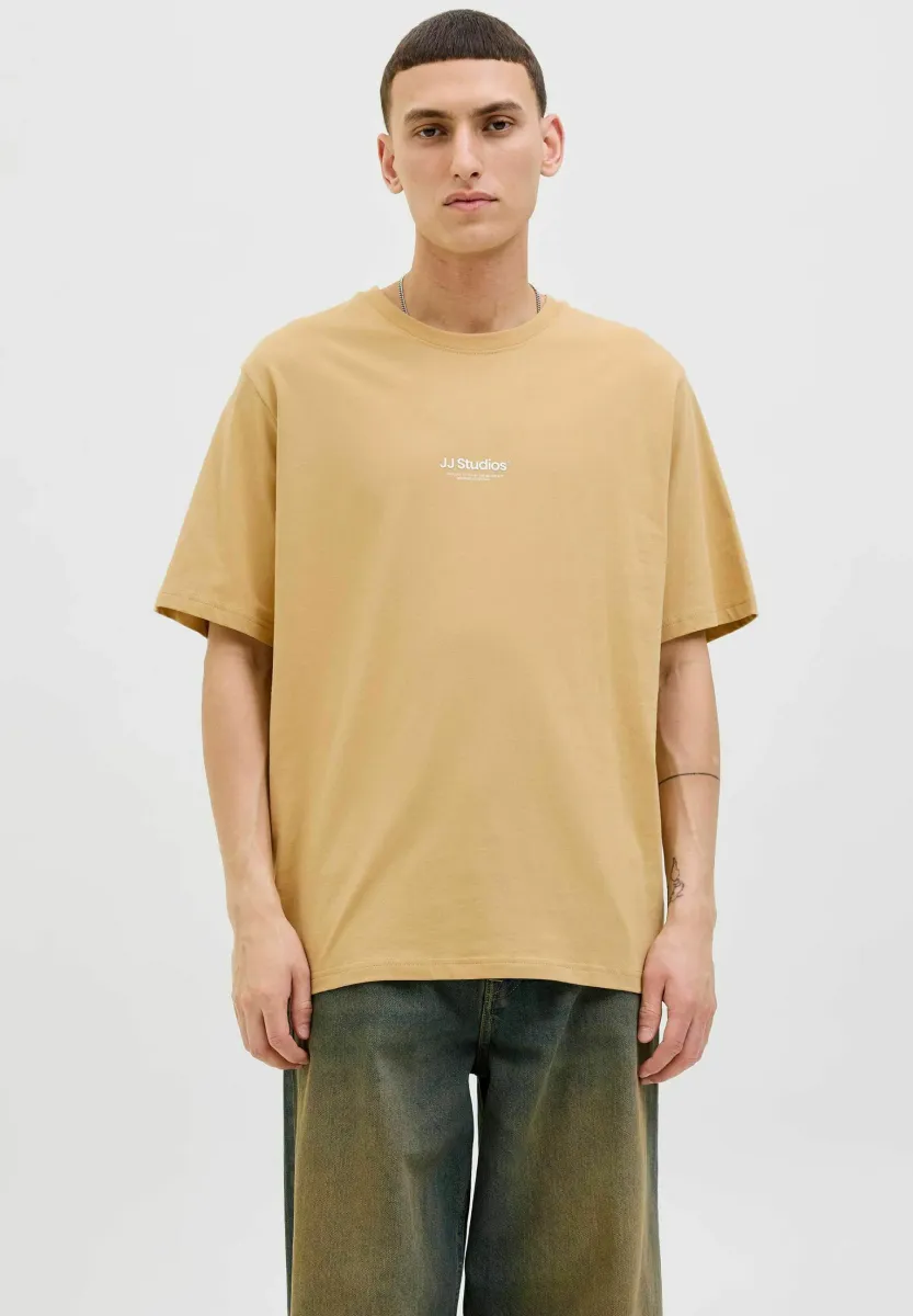ESOHO TEE CREW NECK - T-Shirt basic - curry